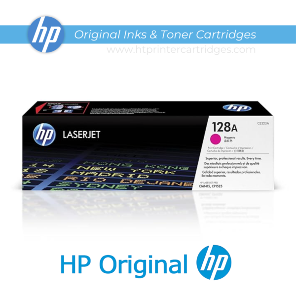 HP 128A Magenta Original LaserJet Toner Cartridge - (CE323A)_printer cartridges_2