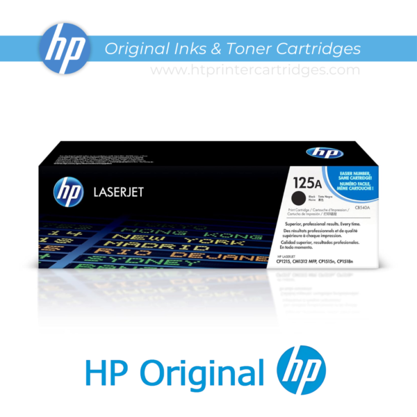 HP 125A Black Original LaserJet Toner Cartridge - (CB540A)_printer cartridges_2