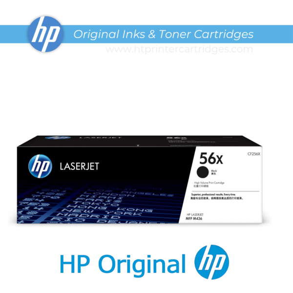 HP 56X High Yield Black Original LaserJet Toner Cartridge - (CF256X)_printer cartridges_2