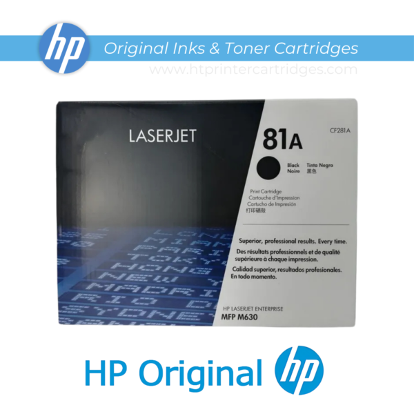 HP 81A Black Original LaserJet Toner Cartridge - (CF281A)_printer cartridges_2