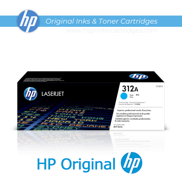 HP 312A Cyan Original LaserJet Toner Cartridge - (CF381A)_printer cartridges_2