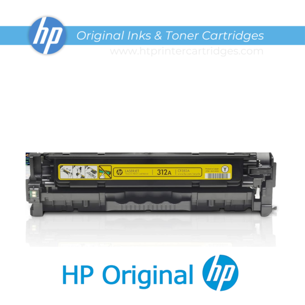 HP 312A Yellow Original LaserJet Toner Cartridge - (CF382A)_printer cartridges_3