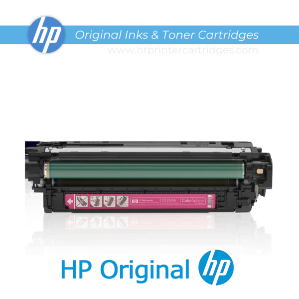 HP 648A Magenta Original LaserJet Toner Cartridge (CE263A)_printer cartridges_3