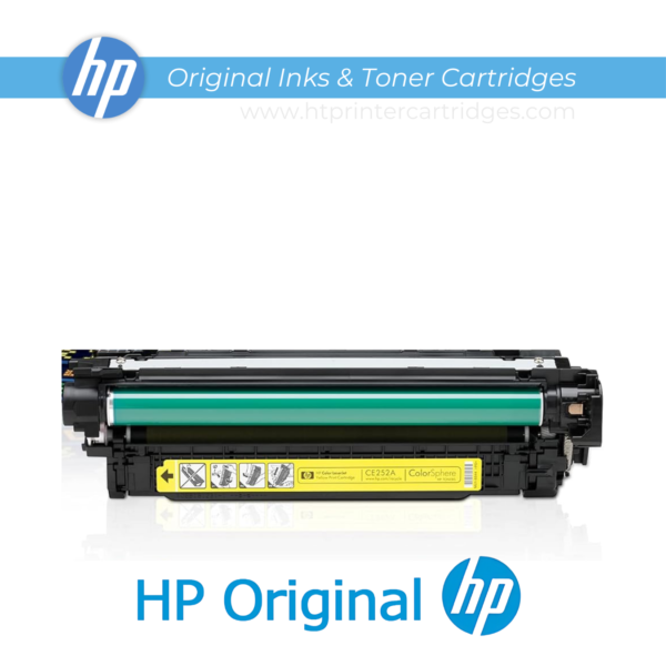 HP 504A Yellow Original LaserJet Toner Cartridge - (CE252A)_printer cartridges_3