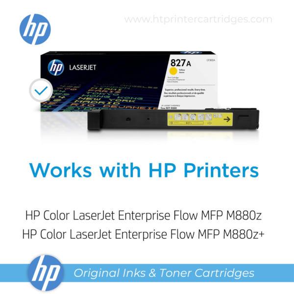 HP 827A Yellow Original LaserJet Toner Cartridge - (CF302A)_printer cartridges_4