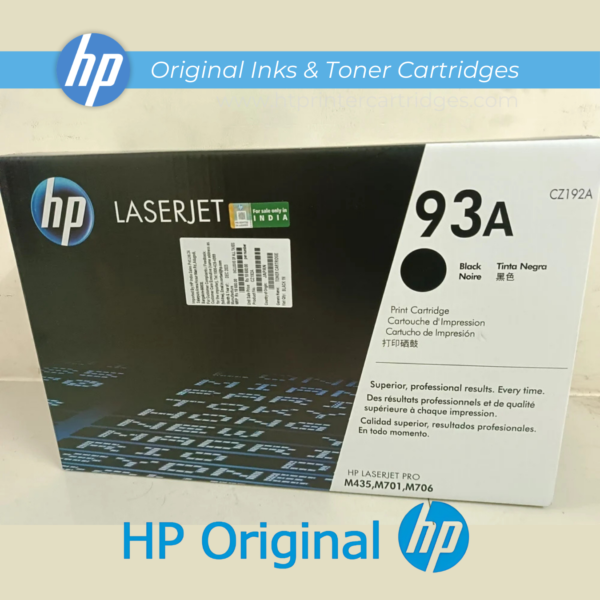 HP 93A Black Original LaserJet Toner Cartridge - (CZ192A)_printer cartridges_4