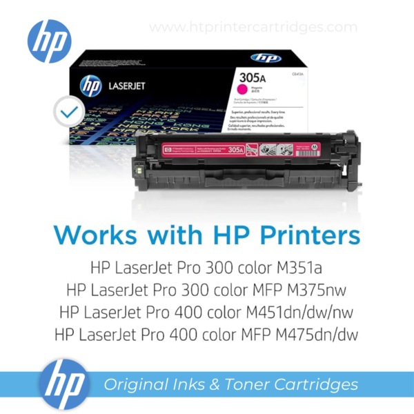 HP 305A Magenta Original LaserJet Toner Cartridge - (CE413A)_4