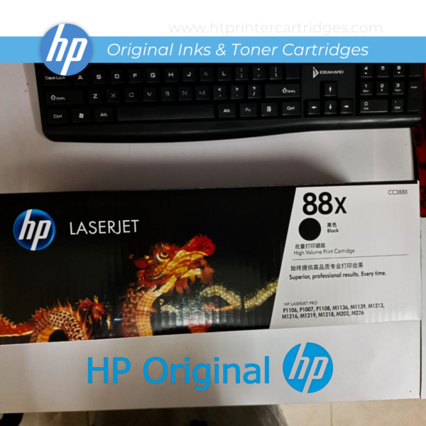 HP 88X High Yield Black Original LaserJet Toner Cartridge_4