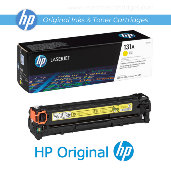 HP 131A Yellow Original LaserJet Toner Cartridge - (CF212A)_4