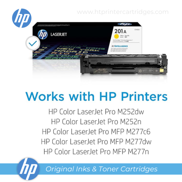 HP 201A Yellow Original LaserJet Toner Cartridge - (CF402A)_printer cartridges_4