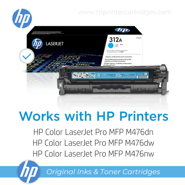 HP 312A Cyan Original LaserJet Toner Cartridge - (CF381A)_printer cartridges_4