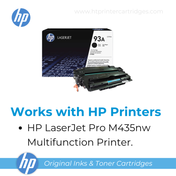 HP 93A Black Original LaserJet Toner Cartridge - (CZ192A)_printer cartridges_5
