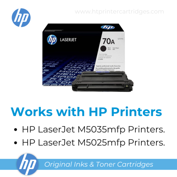 HP 70A Black Original LaserJet Toner Cartridge - (Q7570A)_printer cartridges_5