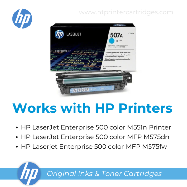 HP 507A Cyan Original LaserJet Toner Cartridge - (CE401A)_printer cartridges_5
