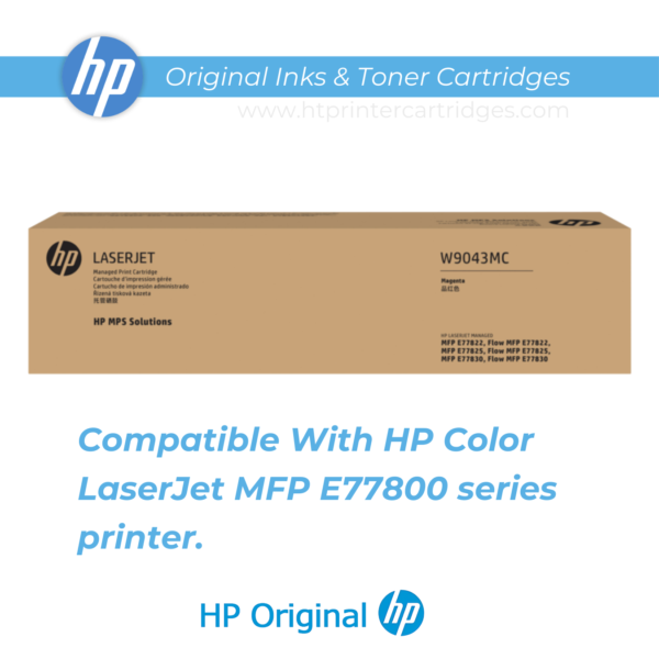 HP W9043MC Magenta Original LaserJet Toner Cartridge_2