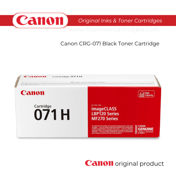 Canon CRG-071 Black Toner Cartridge