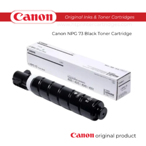Canon NPG 73 Black Toner Cartridge | Compatible with Canon IR4525, IR4535, 04545, IR4551, IR4525, IR4535, IR4545, IR4551 Model Printer Series