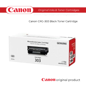 Canon CRG-303 Black Toner Cartridge | Compatible with Canon CLASS D320, D340, FAXPHONE L170 Printer Series