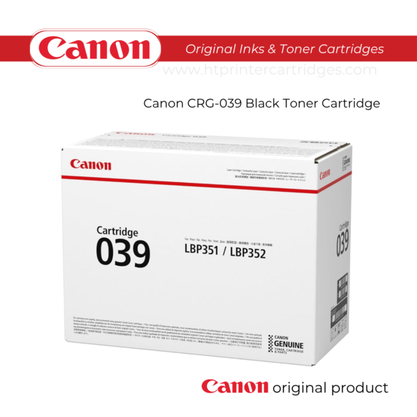Canon CRG-039 Black Toner Cartridge