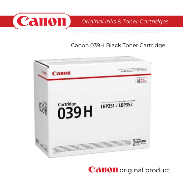 Canon 039H Black Toner Cartridge
