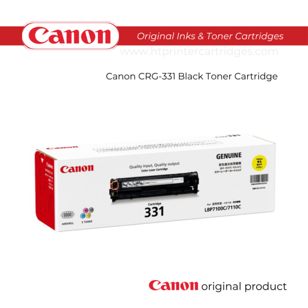 Canon CRG-331 Black Toner Cartridge