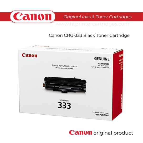 Canon CRG-333 Black Toner Cartridge