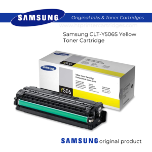 Samsung CLT-Y506S Yellow Toner Cartridge - SU524A