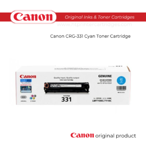 Canon CRG-331 Cyan Toner Cartridge