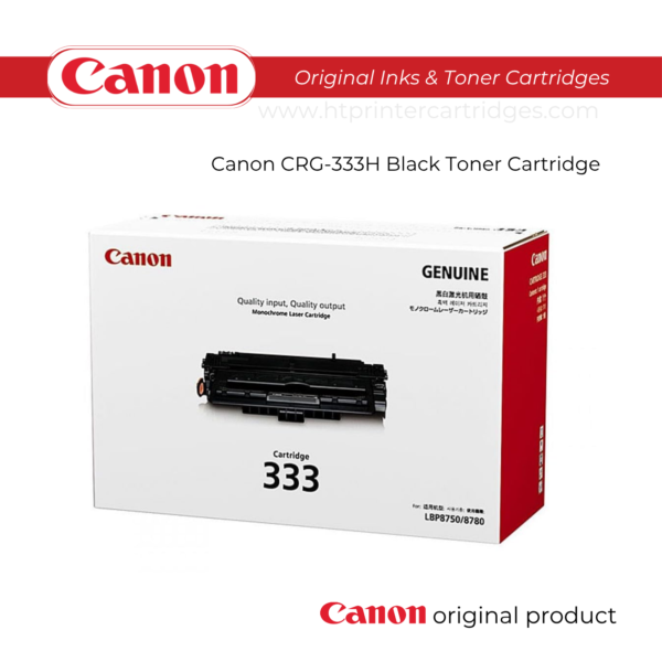 Canon CRG-333H Black Toner Cartridge