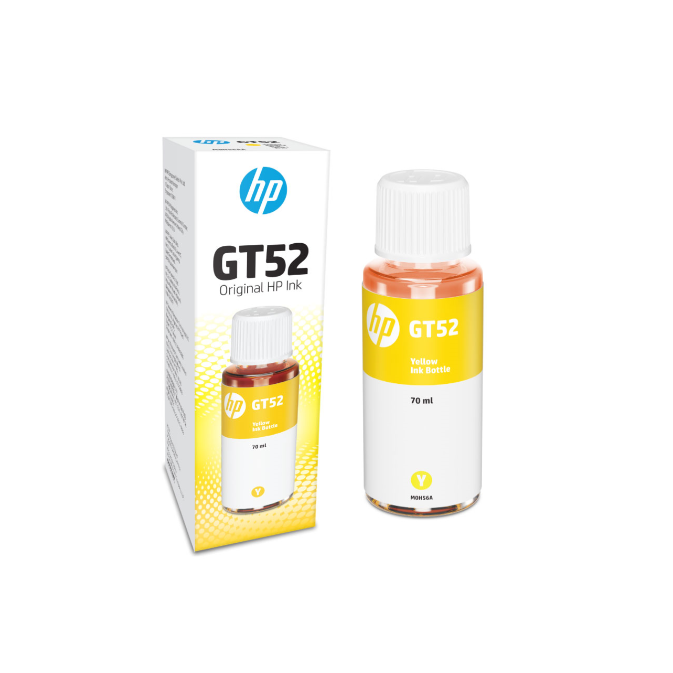 HP GT52 70 ml Yellow Original Ink Bottle (M0H56AA) price in India