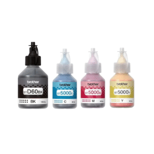 Brother D60, BT5000 set of 4 bottle (T920dw, T925dw, T4500dw) price in India