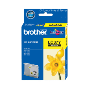Brother LC37 Ink Cartridge, Yellow price in India