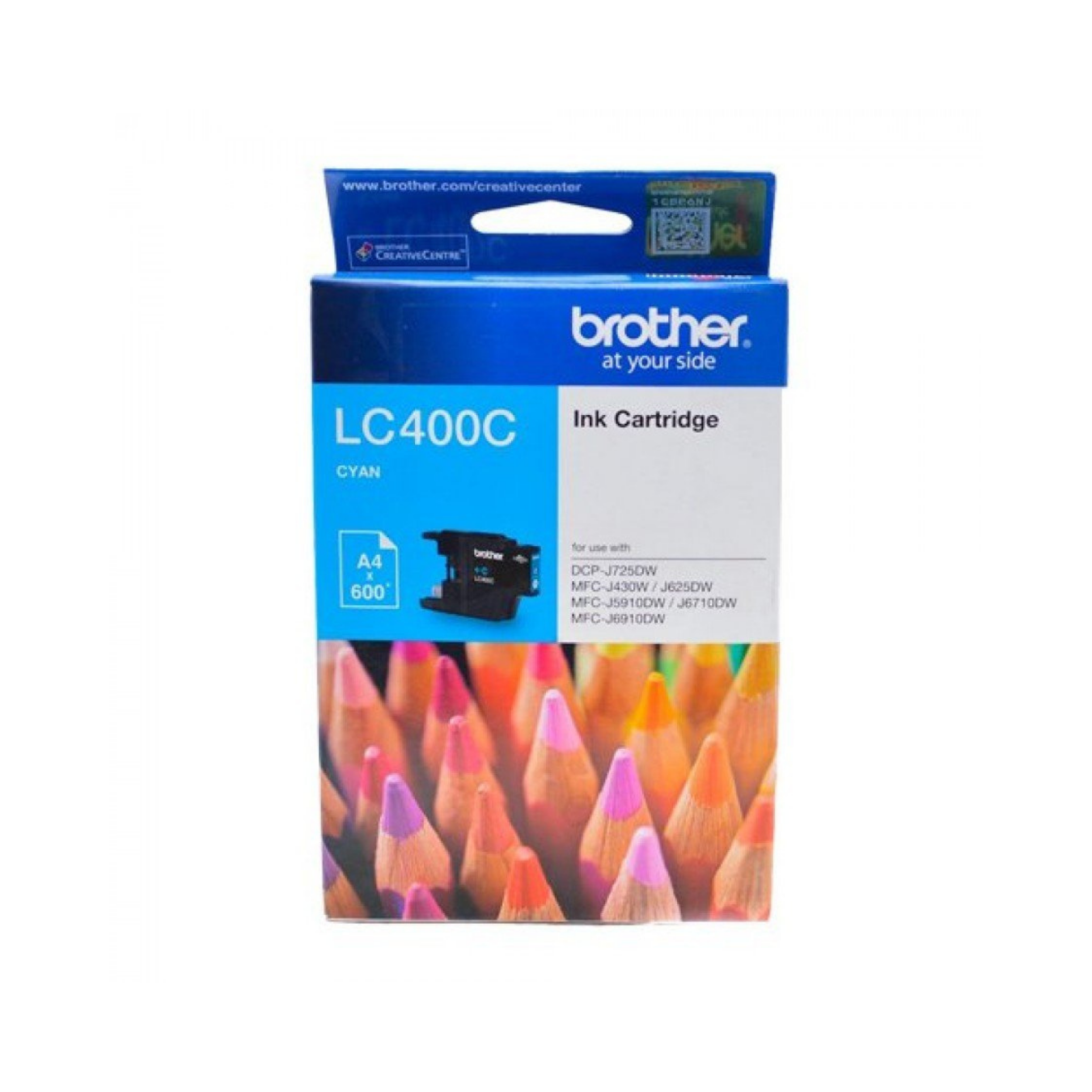 Brother LC400 Cyan Ink Cartridge price in India
