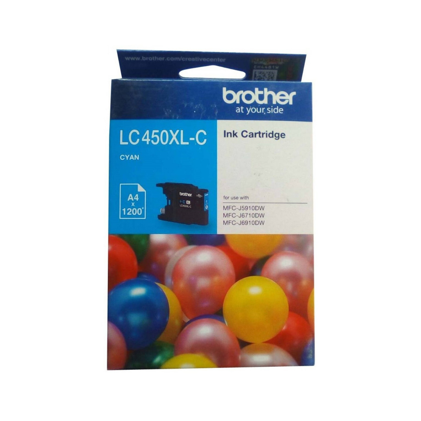 Brother LC450XL Cyan Ink Cartridge price in India