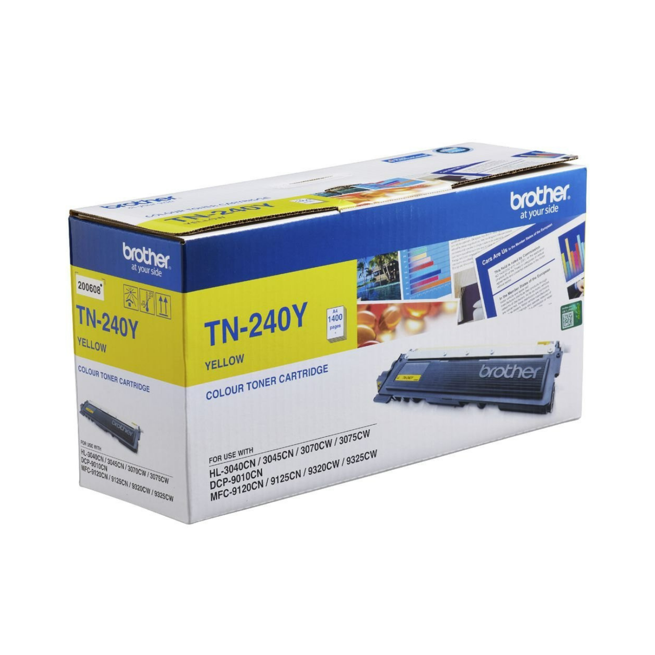 Brother TN-240 Yellow Toner Cartridge price in India