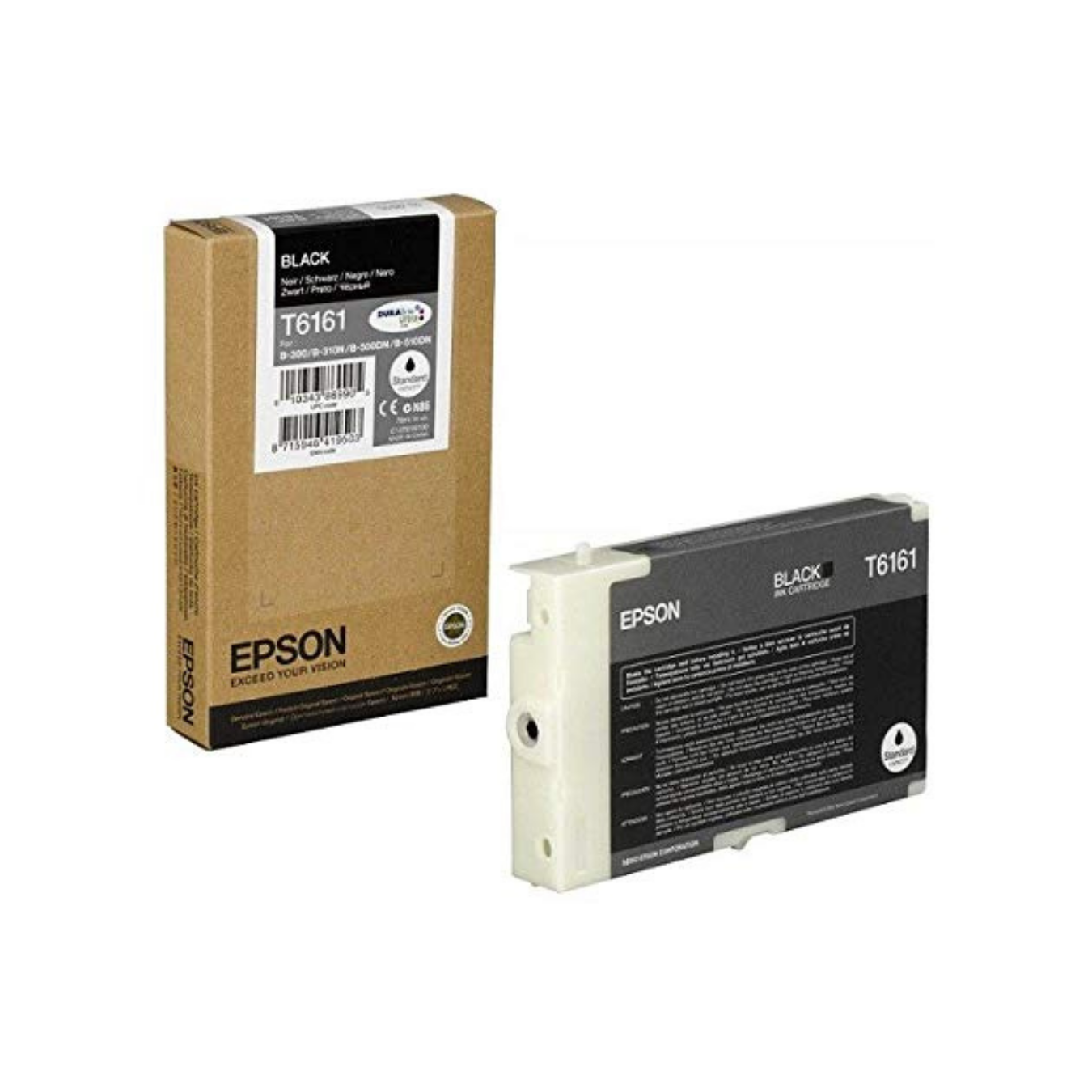 Epson T6161 Ink Cartridge, Black price in India