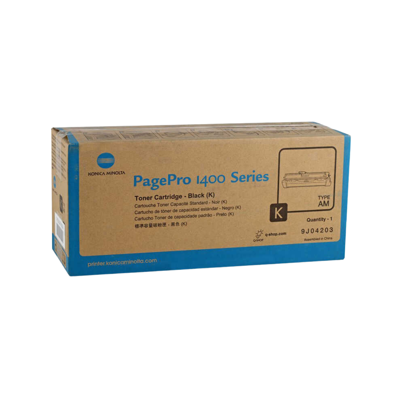 Konica Minolta 1400 Series Toner Cartridge, Black price in India