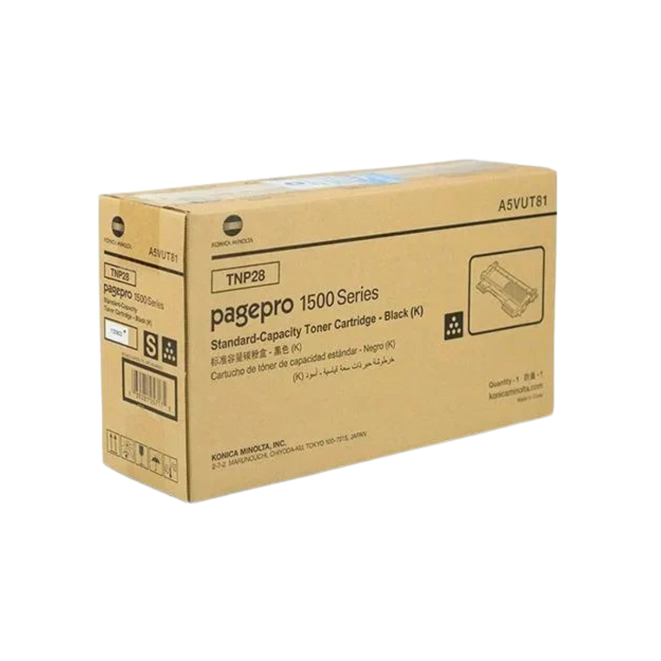 Konica Minolta TNP-28 Toner Cartridge, Black price in India