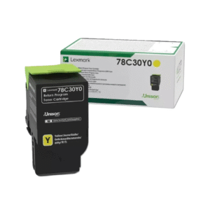 Lexmark 78C30Y0 Yellow Toner Cartridge price in India