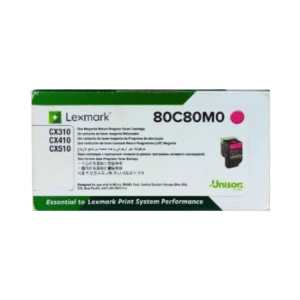Lexmark 80C80M0 Magenta Toner Cartridge price in India