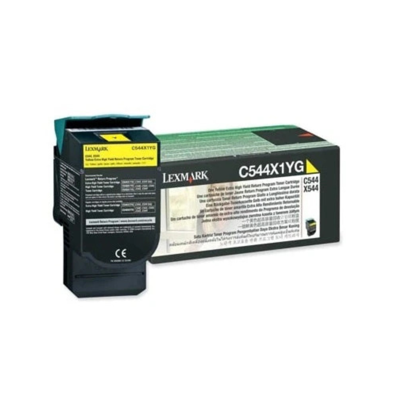Lexmark C544X1YG Yellow Extra High Yield Toner Cartridge price in India
