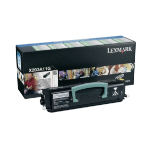 Lexmark X203n Toner Cartridge, Black X203A11G