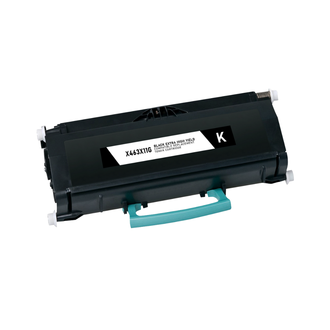 Lexmark X463X11G Black Extra High Yield Toner Cartridge price in India