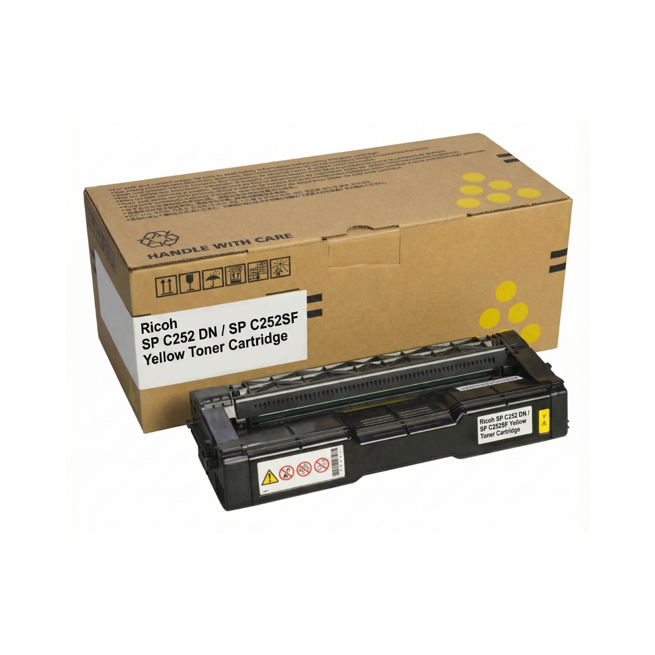 Ricoh SP C252 DN / SP C252SF Yellow Toner Cartridge price in India