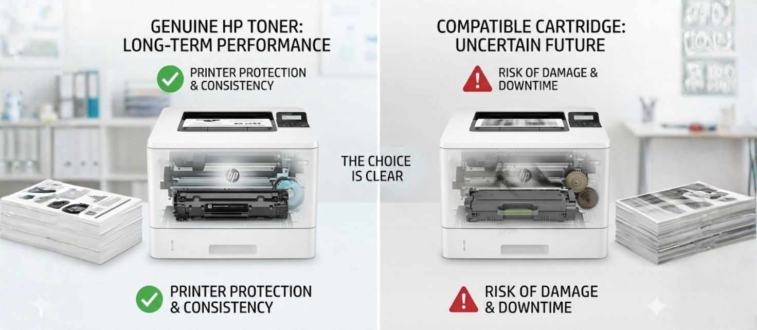Benefits of using genuine toner cartridges for long-term printer performance